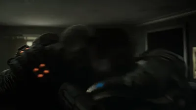 COG soldiers clearing an interior space in Kalona
