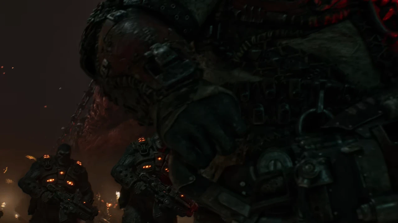 A Locust creature emerging from the ground — official gameplay footage (Xbox Game Studios / The Coalition)